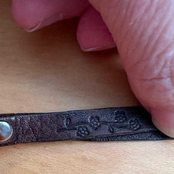 Fossil Brown Leather Key & Card Holder - Picture 3 of 8